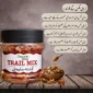 Organic Virsa trail mix with almonds, cashews, walnuts, pistachios, seeds and raisins healthy snack