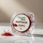 saffron soaked in milk showing rich golden color natural saffron Pakistan